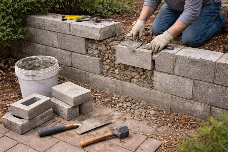 Block Wall Repair in Jensen Beach, FL