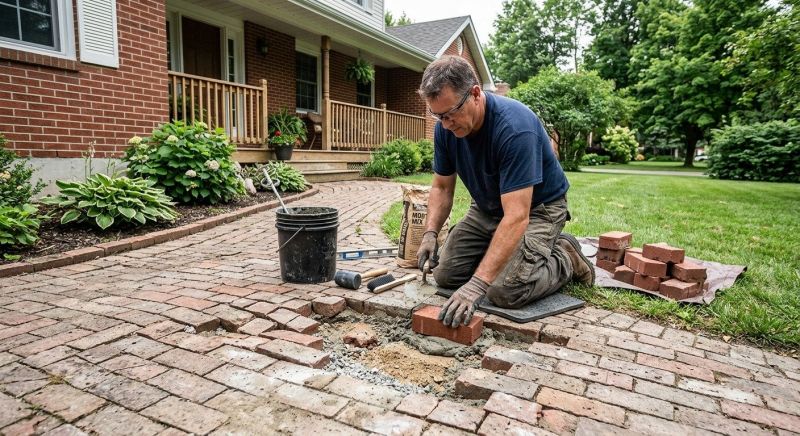 Brick Flatwork Repair in Fort Pierce, FL