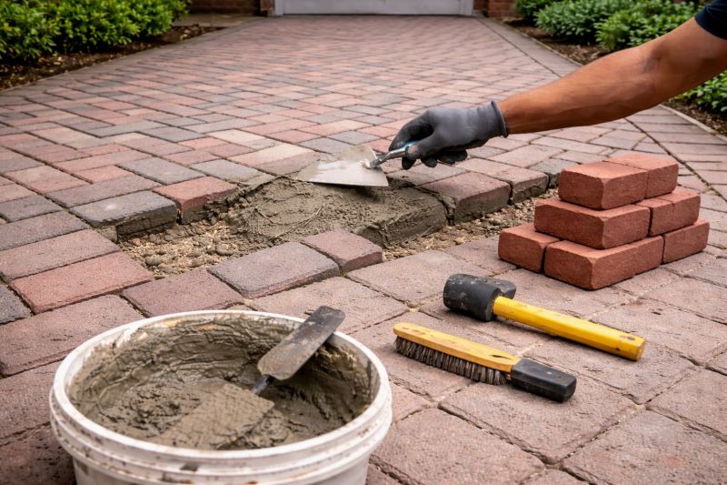 Brick Flatwork Repair in Indiantown, FL
