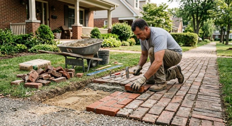 Brick Flatwork Repair in Port Saint Lucie, FL
