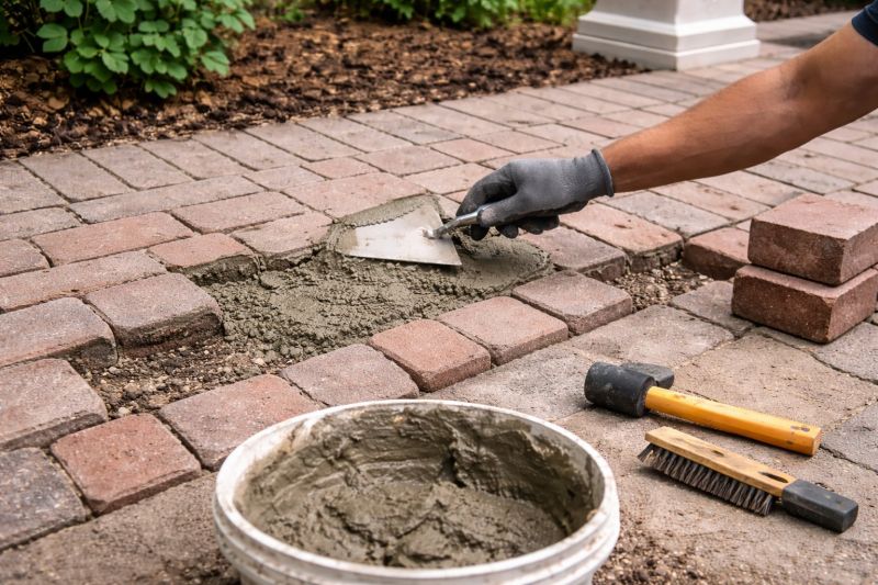 Brick Flatwork Repair in Palm City, FL