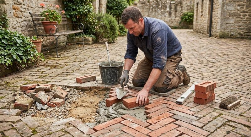 Brick Floor Repair in Port Saint Lucie, FL
