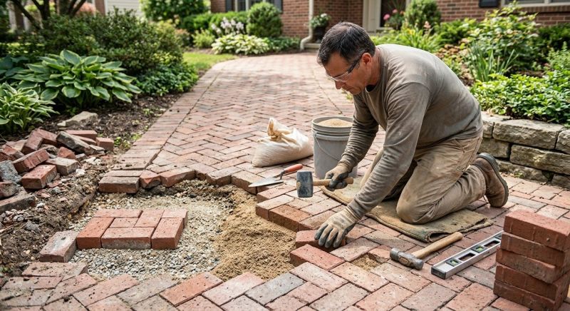 Brick Hardscape Repair in Port Saint Lucie, FL