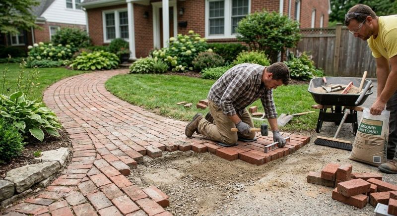 Brick Pathway Repair in Port Saint Lucie, FL