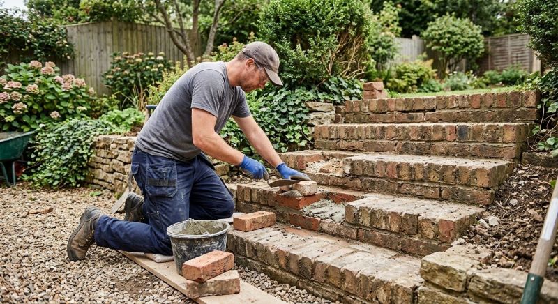 Brick Stairs Repair in Jensen Beach, FL