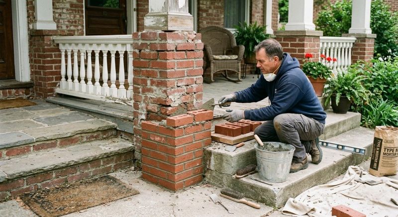 Brick Stairs Repair in Port Saint Lucie, FL