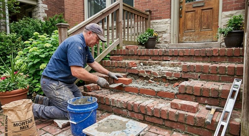 Brick Steps Repair in Port Saint Lucie, FL