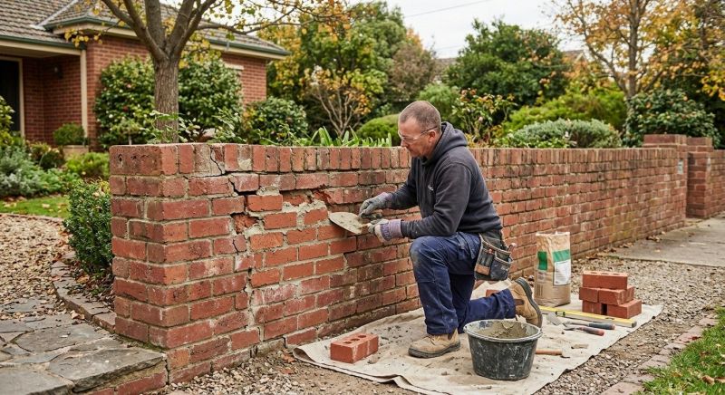 Brick Wall Repair in Palm City, FL