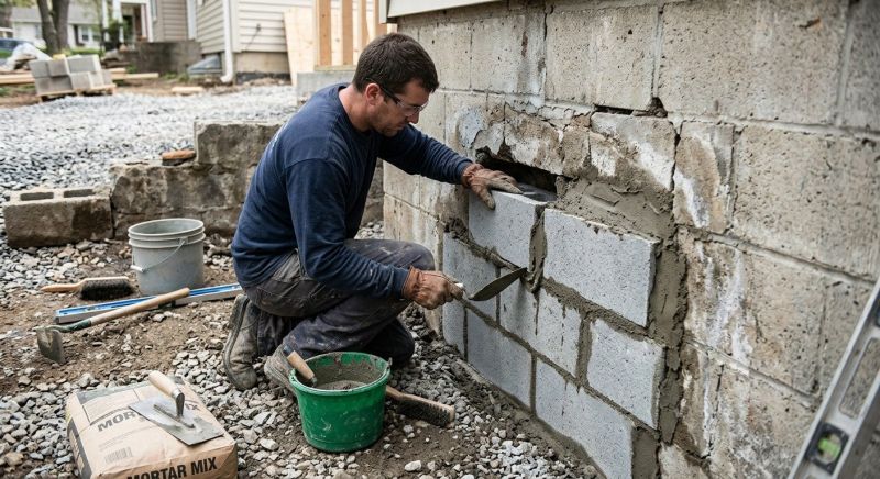Cement Block Repair in Port Saint Lucie, FL