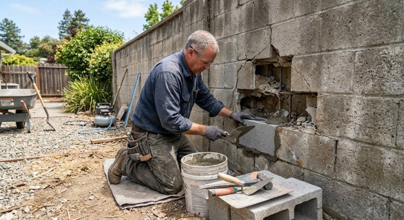 Concrete Block Repair in Jensen Beach, FL