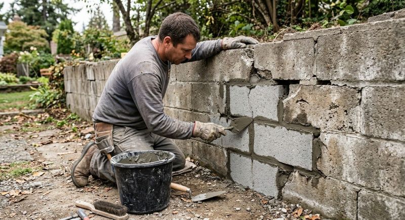 Concrete Block Repair in Stuart, FL