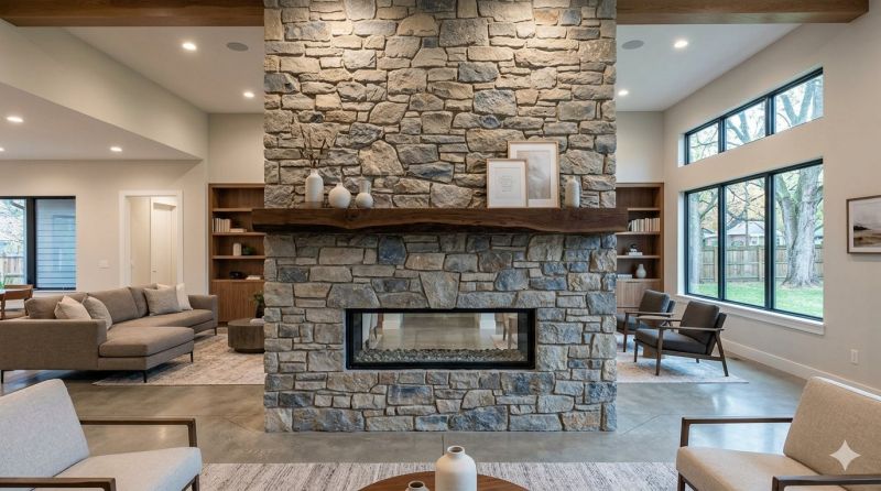 Stone Chimney Installation in Stuart, FL