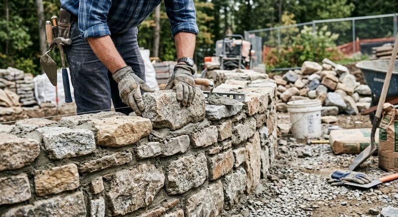 Stone Masonry Installation in Jensen Beach, FL
