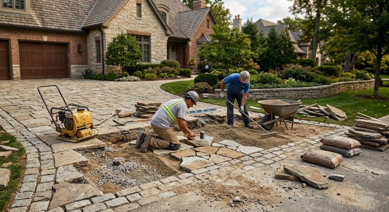 Stone Walkway Repair in Port Saint Lucie, FL